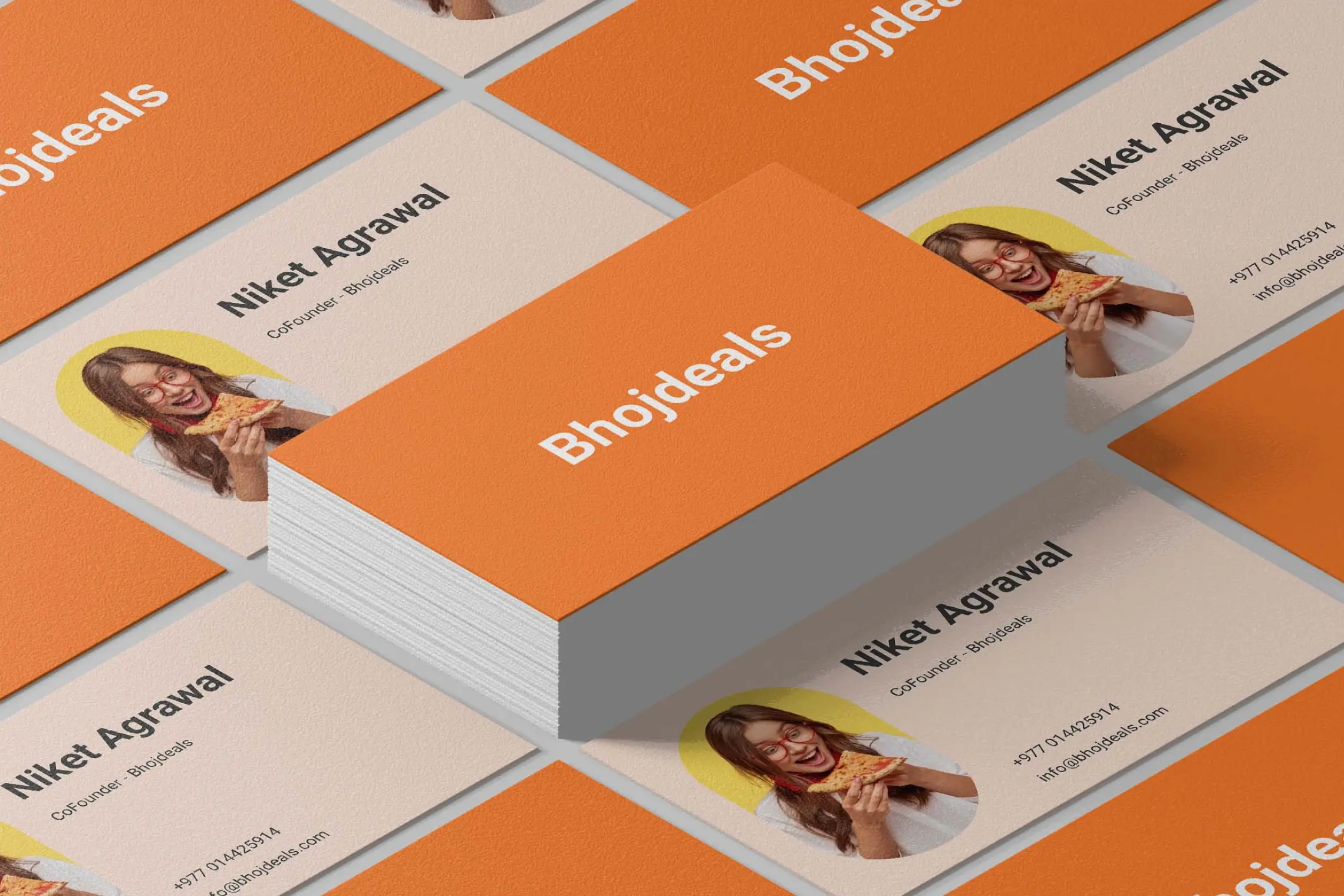 bhoj business card