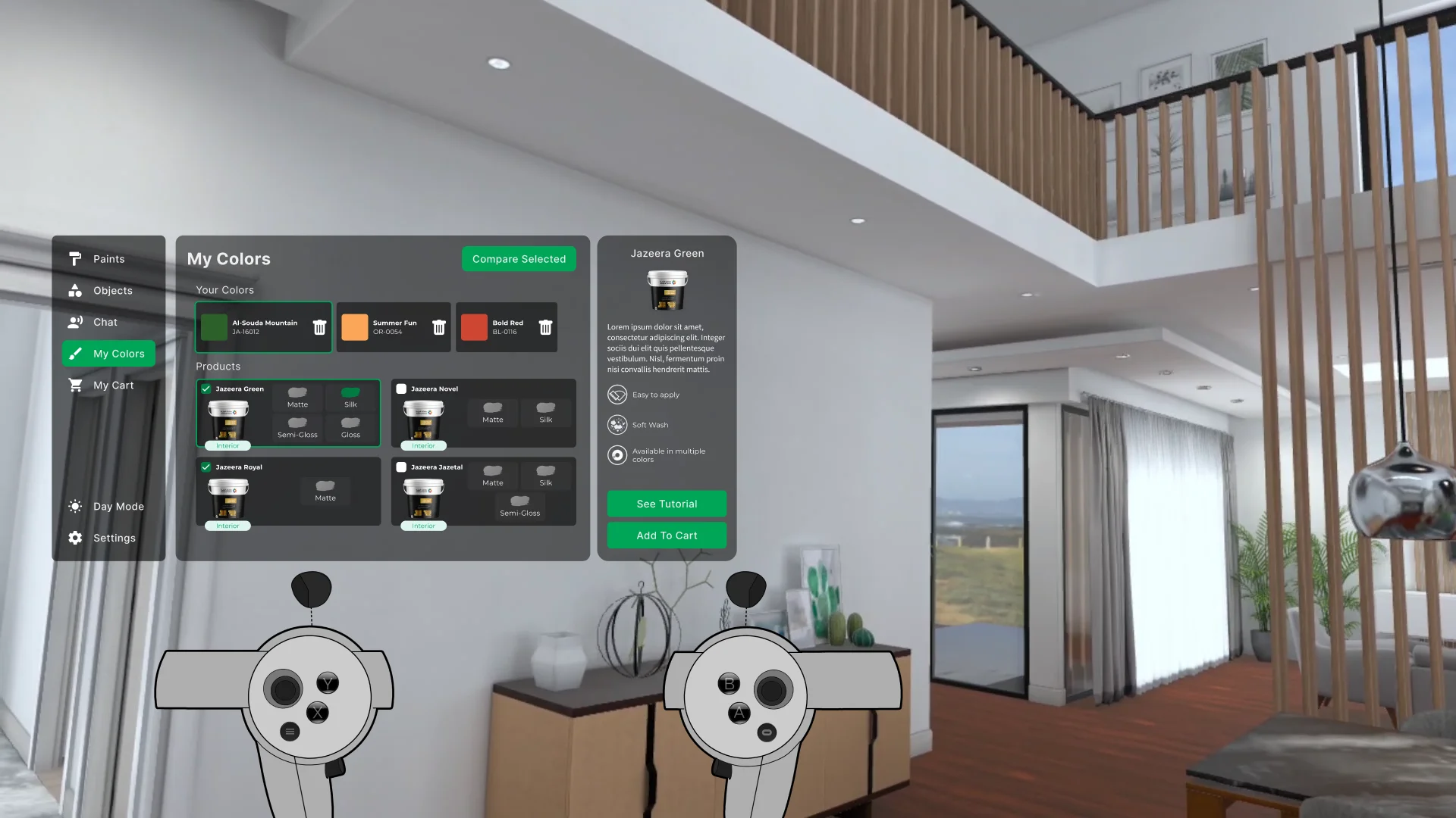 vr screen