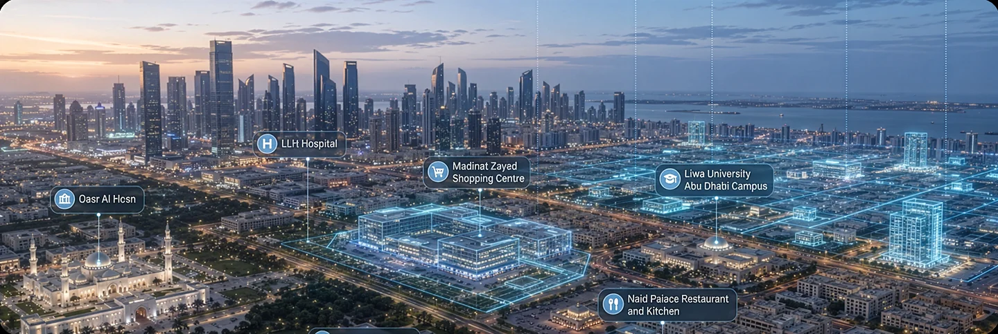 Smart City Digital Twin Platform 3D Urban Rendering