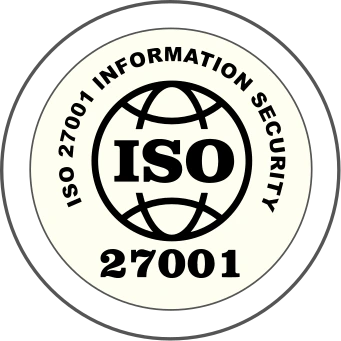 ISO 27001 information security certified